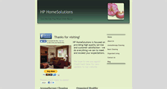 Desktop Screenshot of hphomesolutions.com