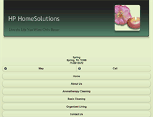 Tablet Screenshot of hphomesolutions.com